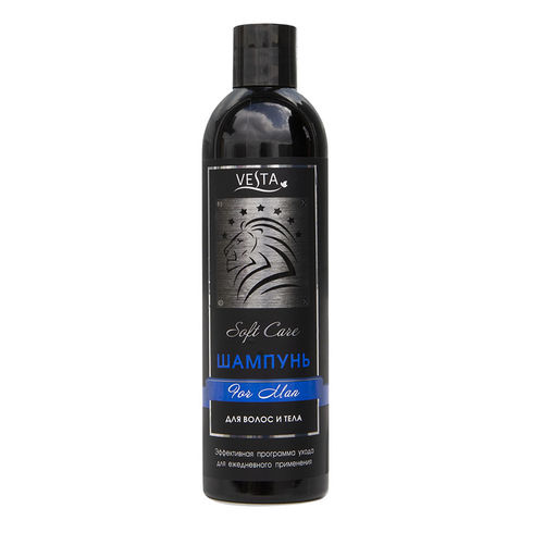 Vesta серии "Vesta Soft Care" Шапунь For men 2x1, Для мужчин (500мл).18