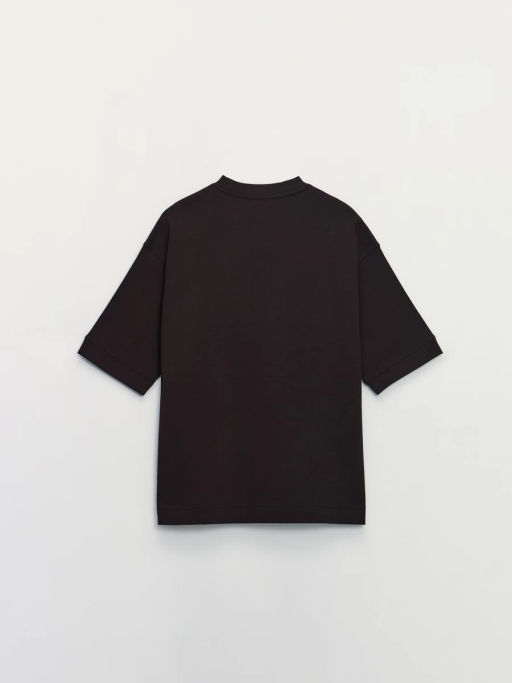 Футболка relax fit из хлопка интерлок / Zarina