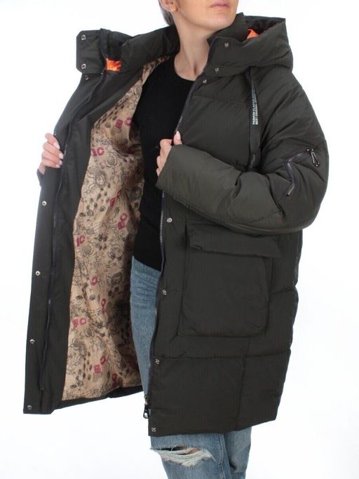 2197 SWAMP Пуховик женский зимний AIKESDFRS (200 гр.холлофайбер)