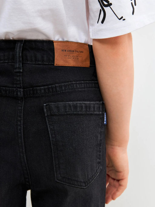 20140440002, Брюки джинсовые детские для мальчиков Deimos черный