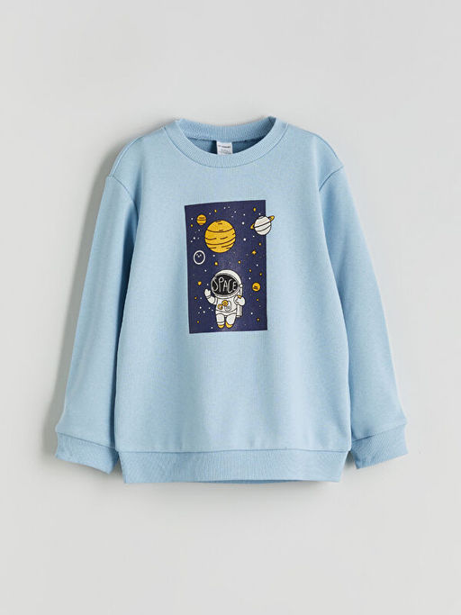 Uzay Temal? Erkek ?ocuk Sweatshirt ve E?ofman Alt