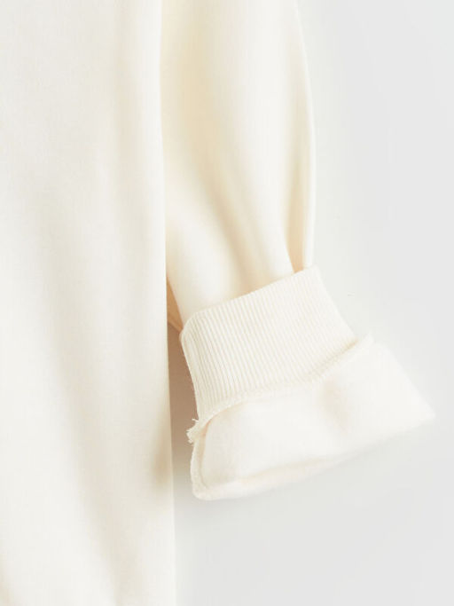 Bisiklet Yaka Hello Kitty Bask?l? K?z ?ocuk Sweatshirt