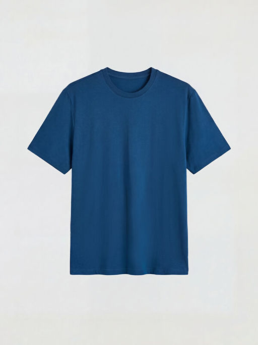 Bisiklet Yaka Penye Erkek Ti??rt