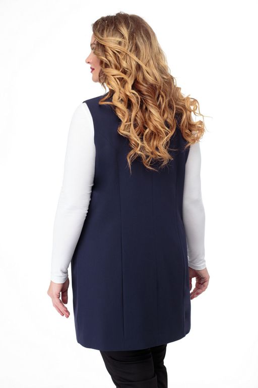 Жилет БелЭльСтиль 759 темно-синий фото 2