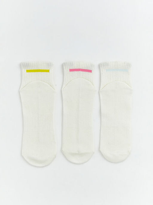 ?izgili Kad?n Patik ?orap 3l?