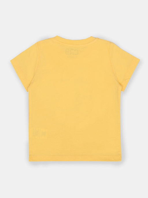 CRB wear/CSBG 63771-30-396 Футболка для девочки,желтый/Ex.Cherubino  фото 2