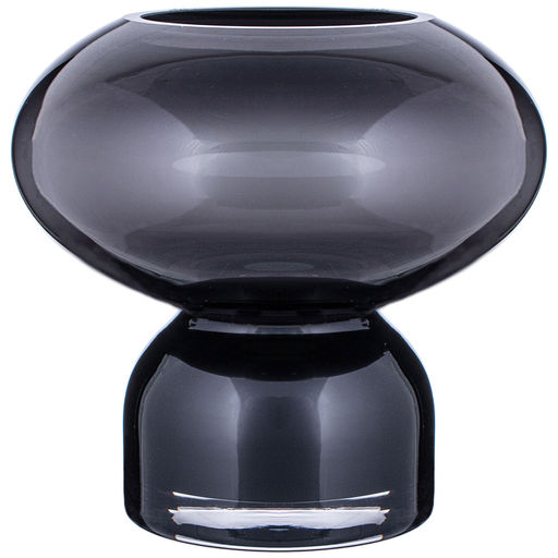 ВАЗА DARTE GREY 15*15*13.5 CM