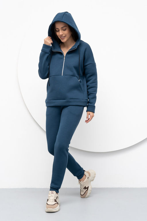 зипка толстовка Футер 3-х нитка начес - Solo mio фото 7