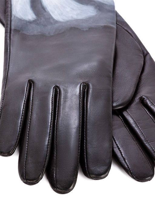 Перчатки женские ш/п F-IS0030 black - Eleganzza фото 3