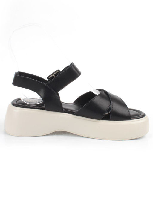 08-PEY256-2 BLACK Босоножки женские (натуральная кожа) - Фабричный китай фото 10