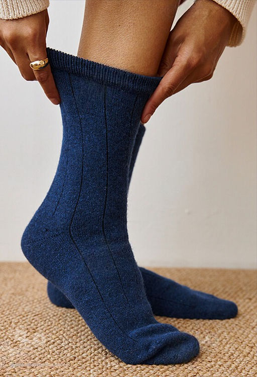 Носки из монгольской шерсти облегченные (арт. 01158) - Mongolka фото 15