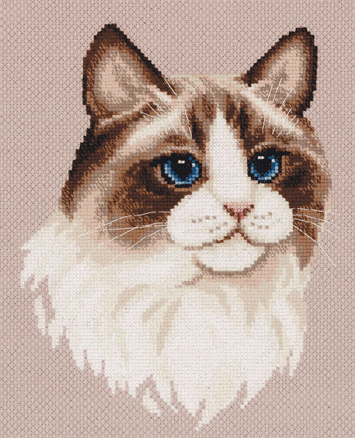 Набор для вышивания PANNA J-7411 Рэгдолл 19.5 х 24.5 см