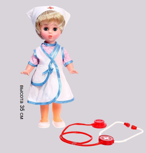 Мир Кукол. Кукла арт.АР35-5 "Врач" в пакете, 35 см