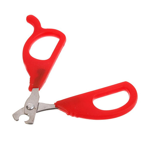 Ножницы-когтерезы малые с упором для пальца, 10 х 5 х 0,5 см, эконом, микс цветов - Пижон фото 5