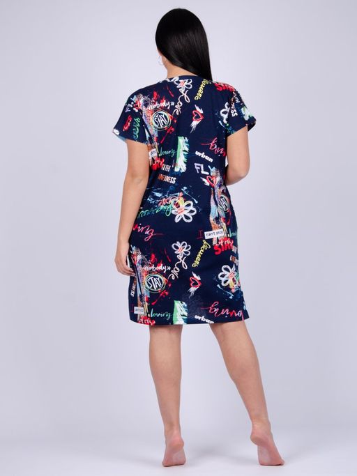 Туника "Блеск" граффити, трикотаж