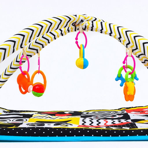 Развивающий коврик с дугами по мтеодике Гленна Домана, 85х85 см, Крошка Я  фото 2