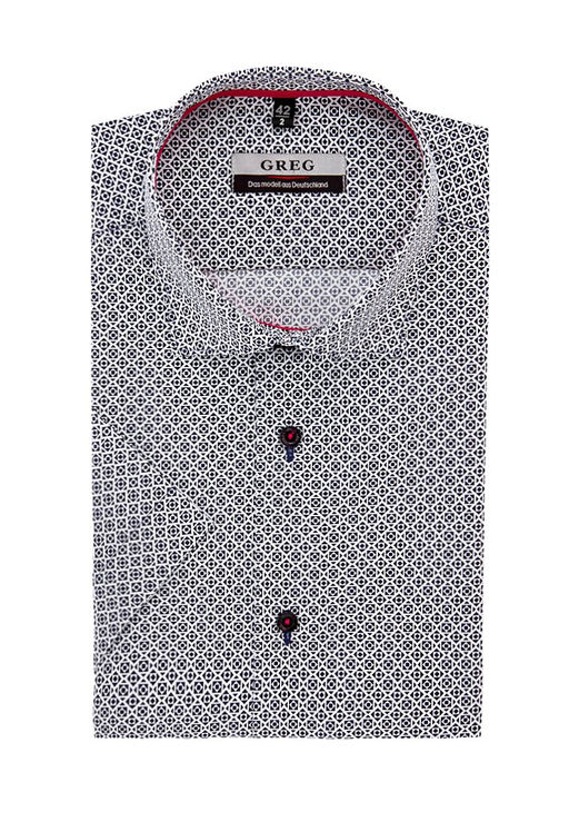Сорочка мужская короткий рукав GREG 213/109/931/Z/1