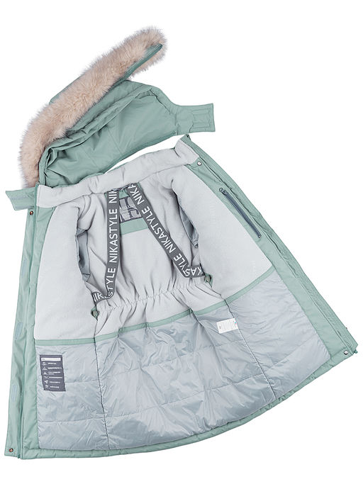 ПАРКА 5з3824 беж - Nikastyle фото 24