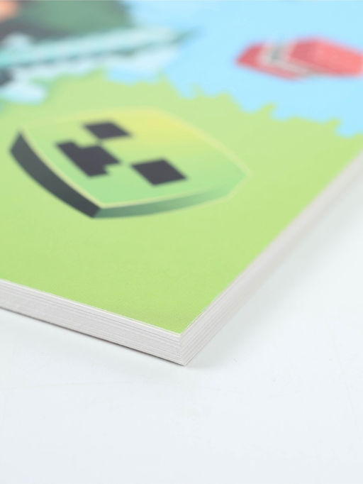 Альбом для рисования на гребне А4, 48 листов "Весёлые пиксели"