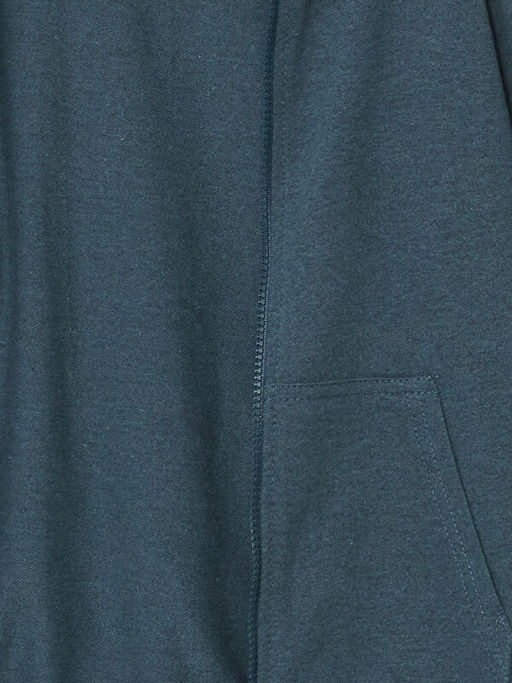 Kap??onlu Erkek ?ocuk Fermuarl? Sweatshirt