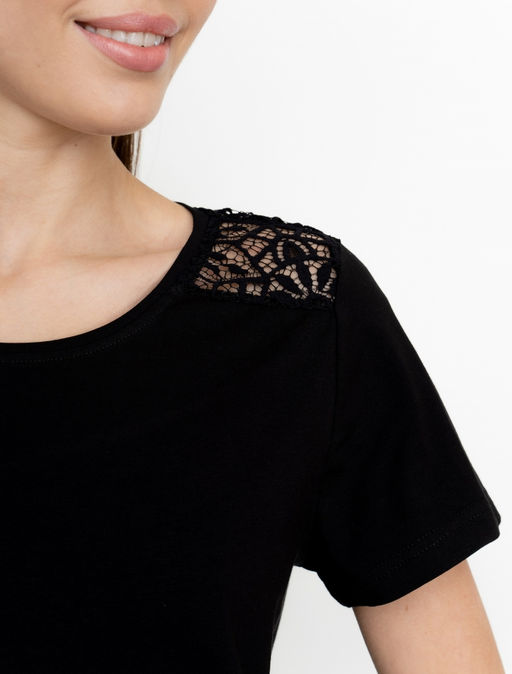 Футболка жен.арт.379-5,черная - Binita фото 3