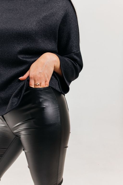 Брюки AmberA 1012-Р черный  фото 5