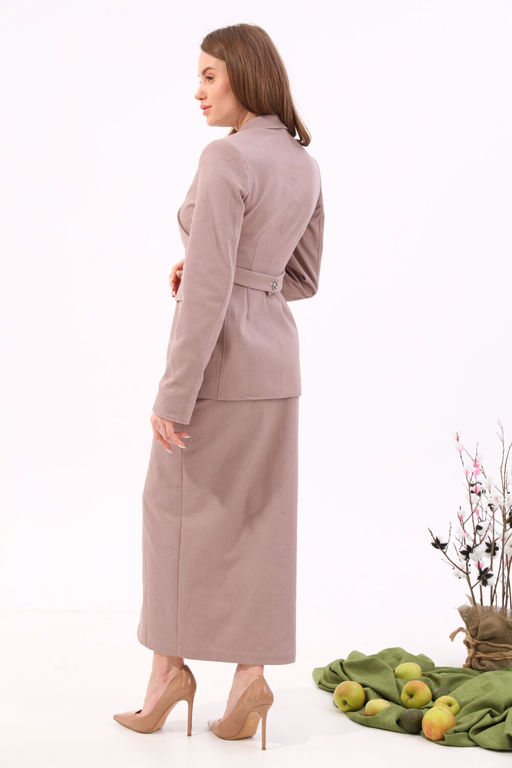 Юбка NIKVA н932-1 песок  фото 2