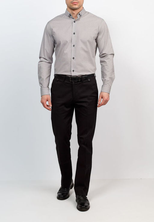 Сорочка мужская длинный рукав GREG 123/131/028/Z/b/1  фото 3