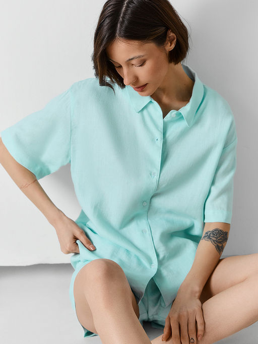 Костюм домашний женский льняной - Mark formelle фото 5