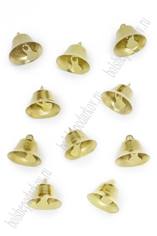 Колокольчики 20 мм (50 шт) SF-7323, золото