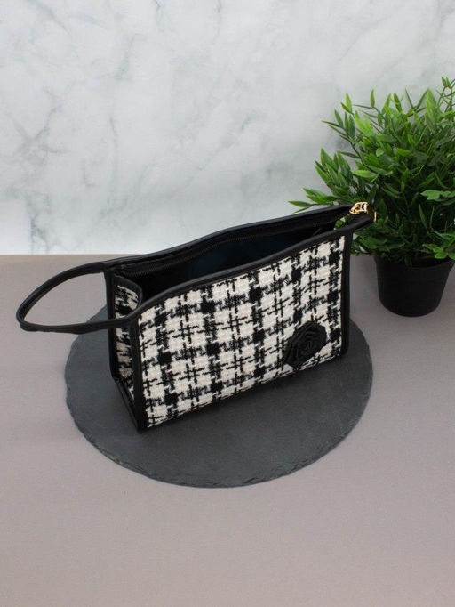 Косметичка "Rose", black (17х22х6,5 см)