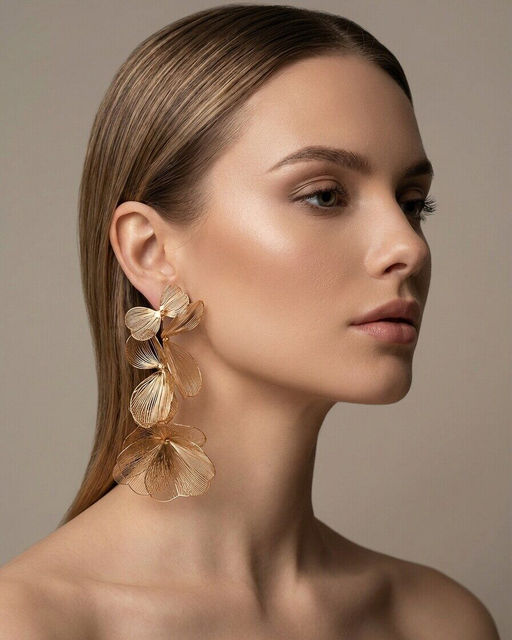 Стильные серьги