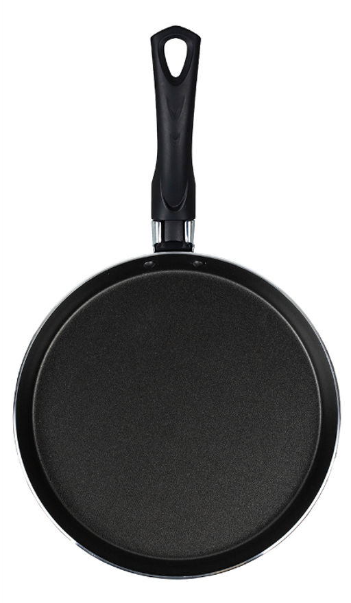 Сковорода для блинов 200 мм, 1,5 мм, 1 руч, б/кр, а/п. ХИТ Алюминий марки А5 85662005