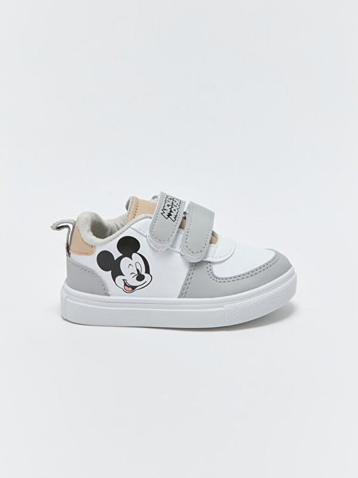 Mickey Mouse Bask?l? Erkek Bebek Spor Ayakkab? - Waikiki фото 3