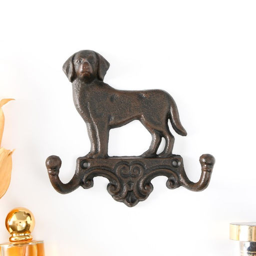 Крючки декоративные чугун "Собака" 16х4х16 см