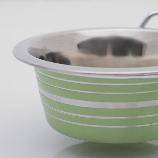 Набор из 2 цветных мисок на подставке, 2 х 225 мл - Пижон фото 3