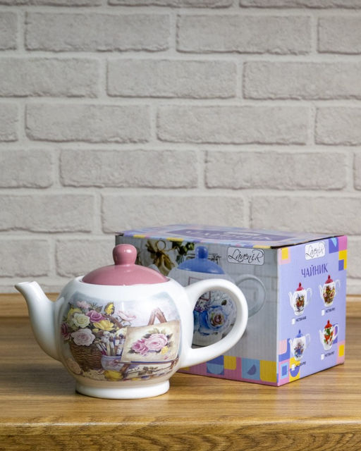 Чайник заварочный Акварель, арт. НС700-Р01(54732) ВЫВОД - Полимербыт фото 2