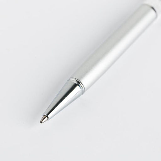 Ручка шариковая, синяя паста, 1.0 мм, с шейкером, металл Ты самая нежная