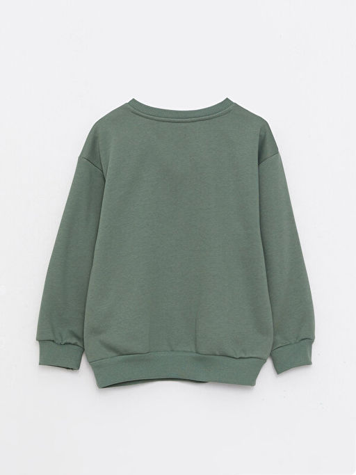 Bisiklet Yaka Basic Uzun Kollu K?z ?ocuk Sweatshirt - Waikiki фото 2