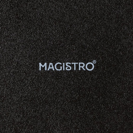 Набор тарелок фарфоровых Magistro Carbon, 21×18.5 см, 2 шт., цвет чёрный