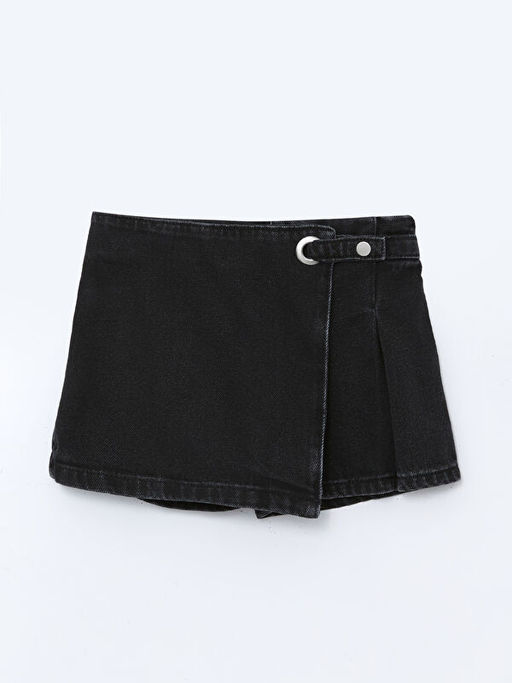 Basic K?z ?ocuk Jean ?ort