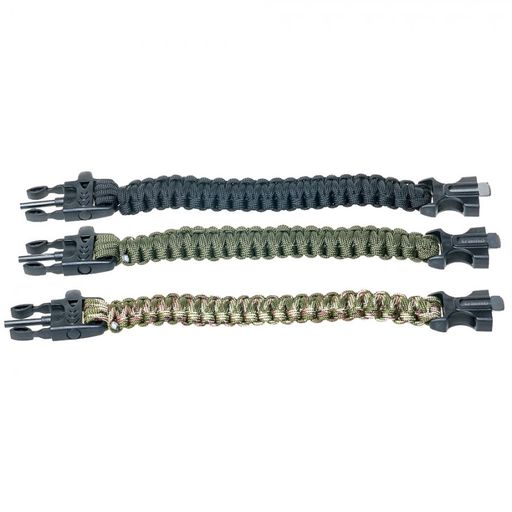 Tramp браслет выживальщика (свисток, огниво/2метра паракорда)