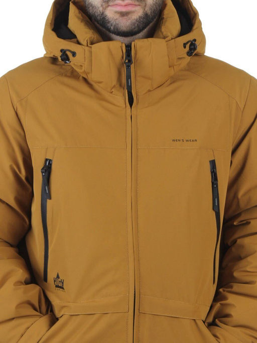 D6208 SAND Куртка мужская зимняя (200 гр. холлофайбер)