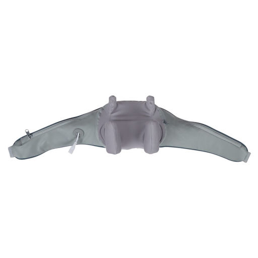 Массажёр для спины и шеи LEM-29, наплечный, ИК подогрев, серый