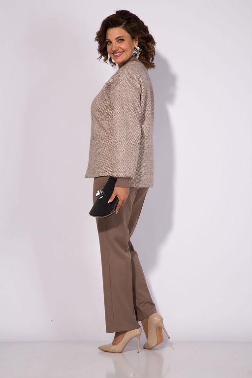 Костюм Liliana 1342БрПн капучино+капучино фото 6