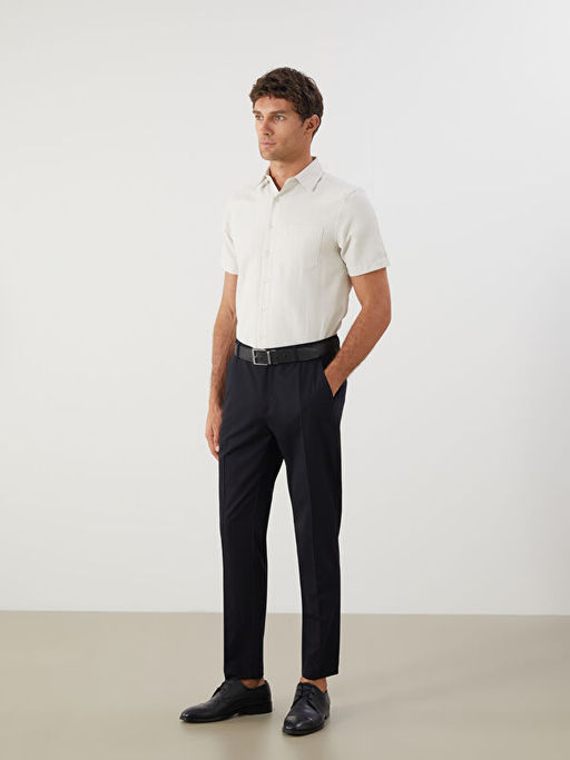 Regular Fit K?sa Kollu Arm?rl? Erkek G?mlek