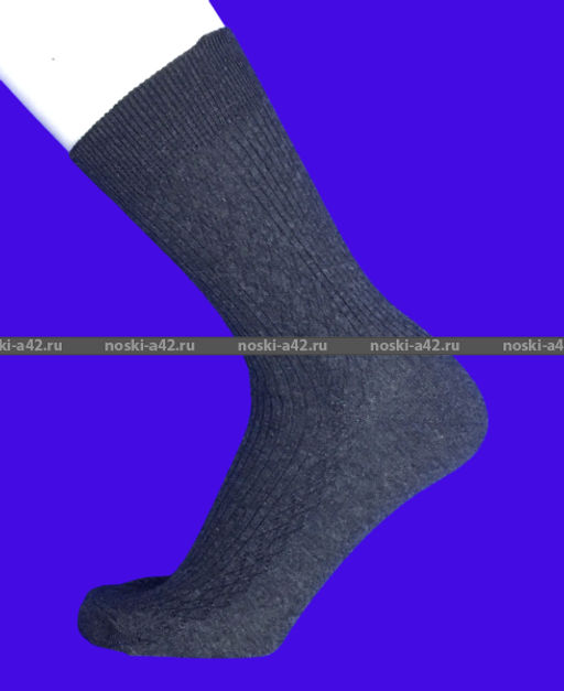 Цена за 10 пар. Сенатор носки мужские М-3 серые 27 фото 5