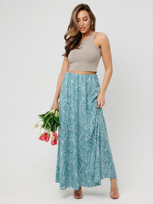 Юбка женская Ю-14 (вискоза) Чёрная - Elenatex фото 3