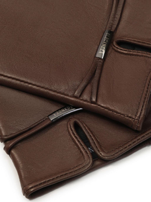 Перчатки женские ш/п IS851 d.brown - Eleganzza фото 4