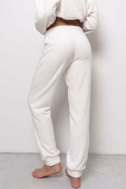 Брюки женские из теплой плюшевой ткани 6711W-50153.1H-121 - Almando melado фото 5